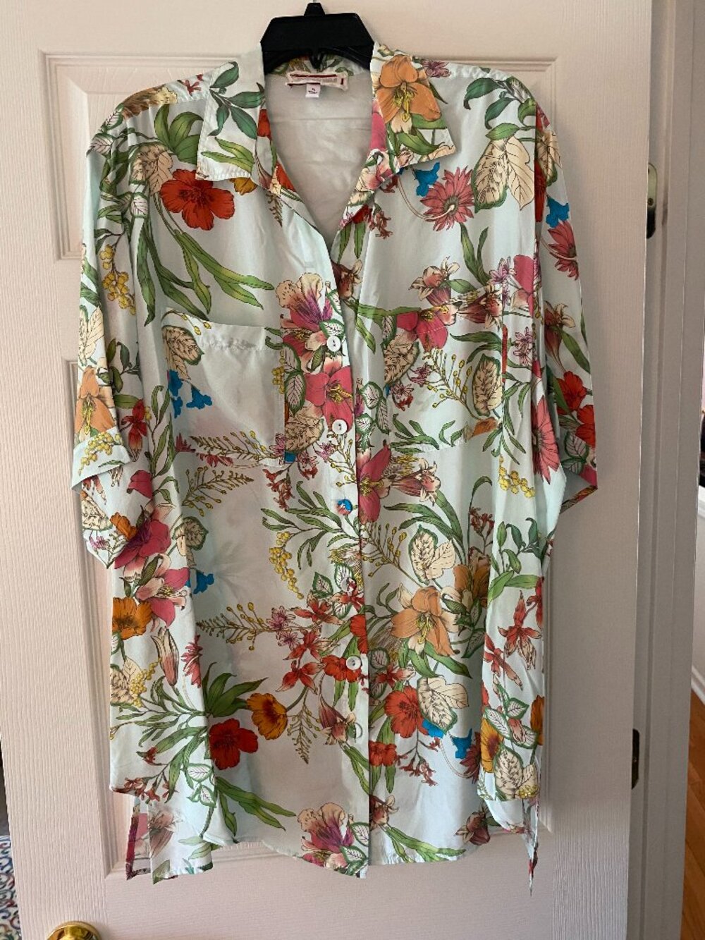 Johnny Was Lilliana Silk Tunic